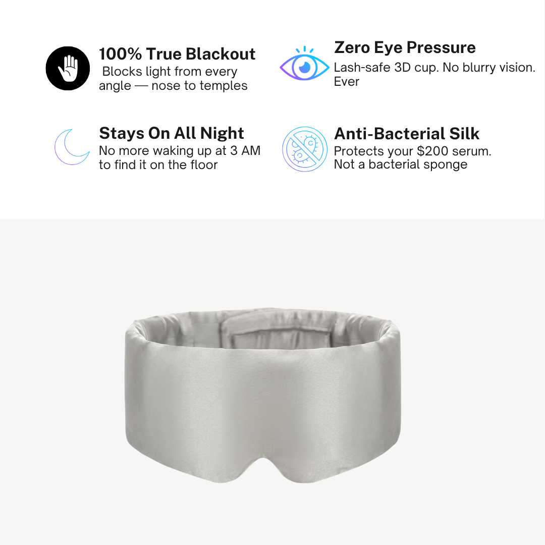 100% Mulberry Silk Sleep Mask